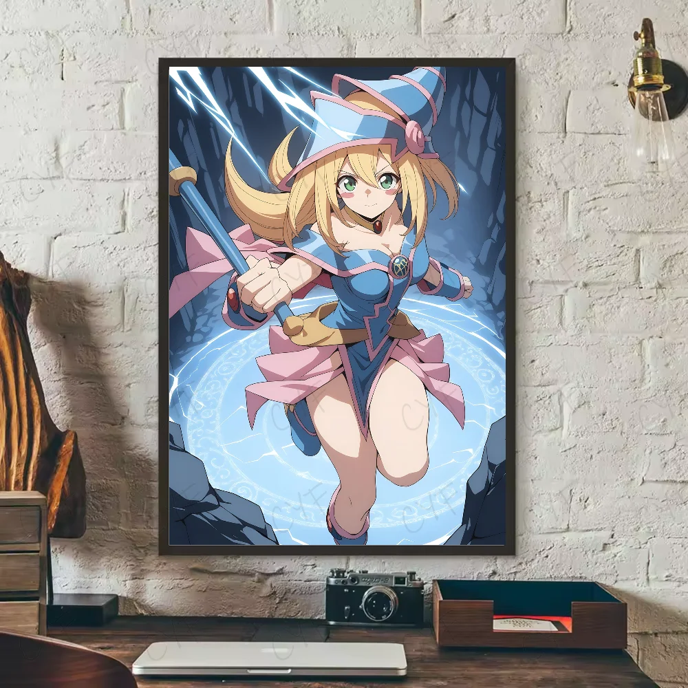 Yu-Gi-Oh! Classic Anime Poster HD Waterproof PVC Wall Art Anime Wall Poster Peaceful Pleasures Health and Wellness