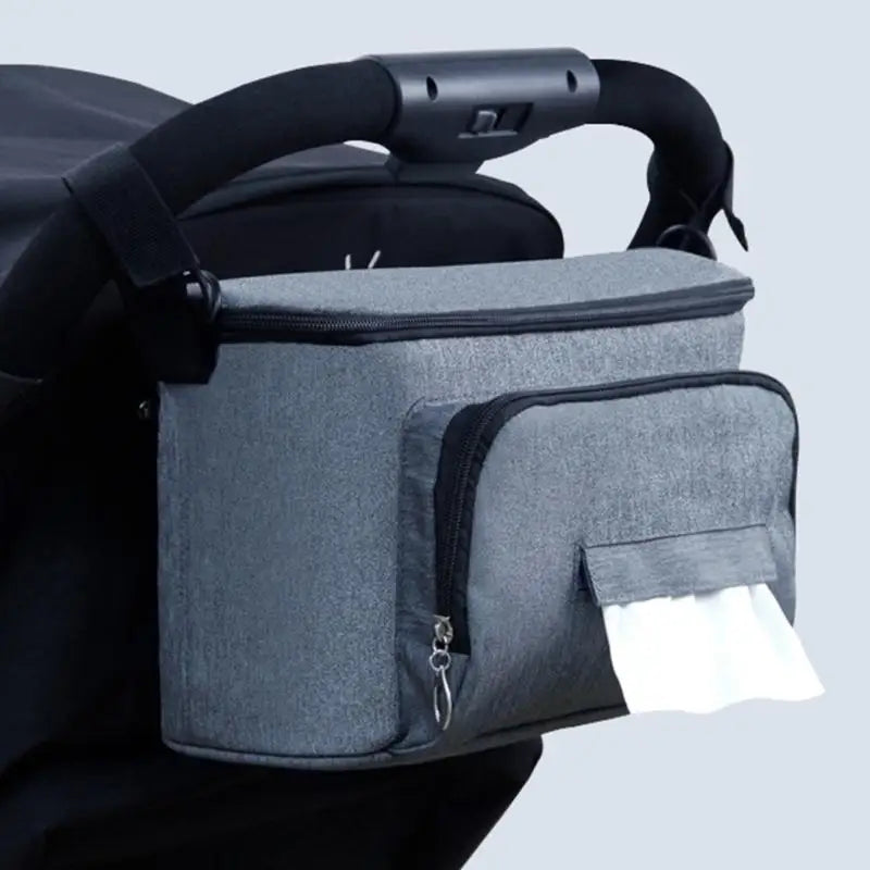 Baby Stroller Organizer Hanging Bag | Large Capacity Pram Bag