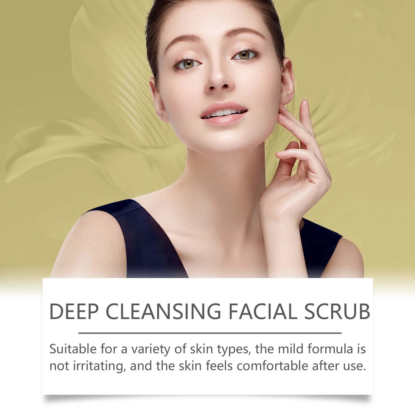 Deep Cleansing Facial Scrub – Pore Refining & Oil Control