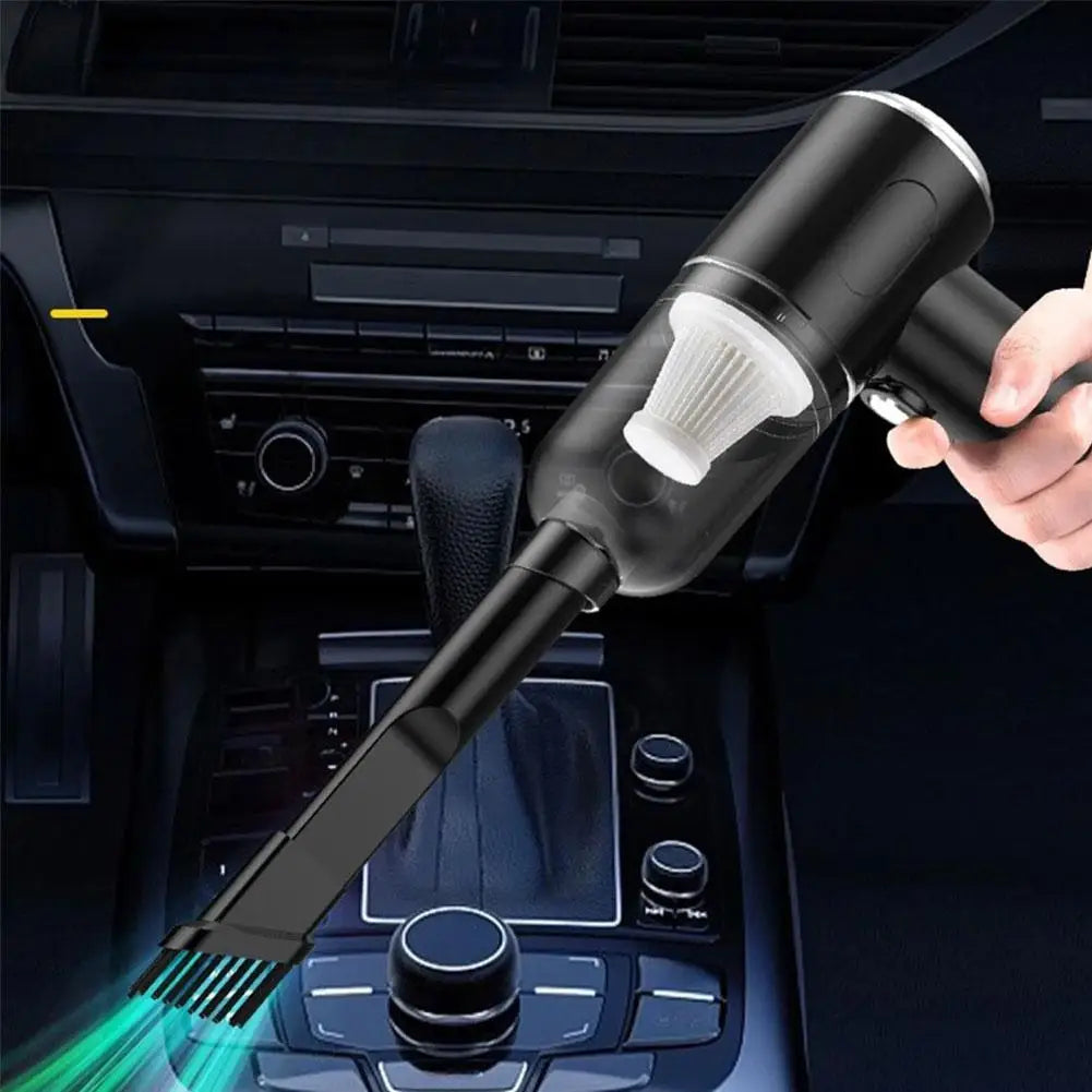 Car Vacuum Cleaner Portable Small Vacuum Cleaner For Multi Purpose Vehicles Small Household Pump Handheld Car Vacuum Cleaner Peaceful Pleasures Health and Wellness