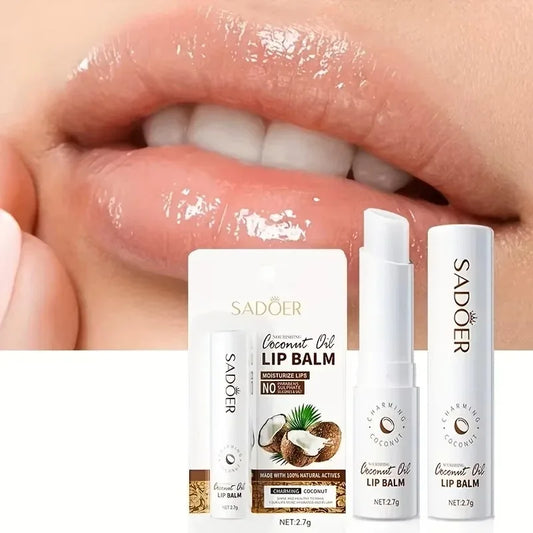 Coconut Lip Balm – Moisturising Daily Lip Care for Men & Women Coconut Lip Balm Oasis Select