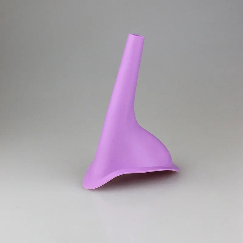 Portable Female Urinal – Silicone Stand Up & Pee Travel Funnel