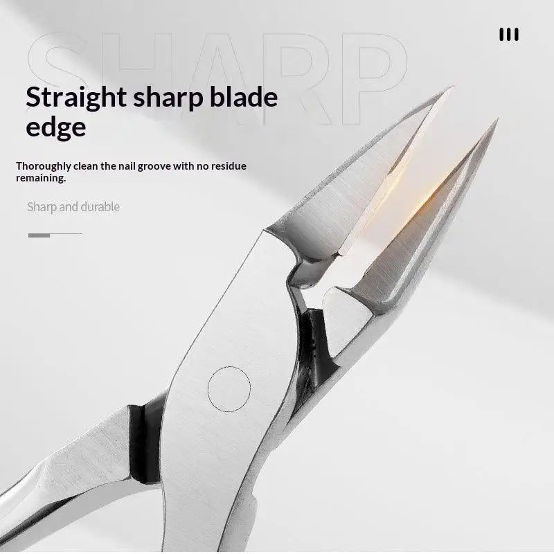 1Pcs Straight Blade Toenail Nail Clippers Trimming Thick Ingrown Toenails Rhinestone Remover Gem Clipper Manicure Nail Tools Peaceful Pleasures Health and Wellness