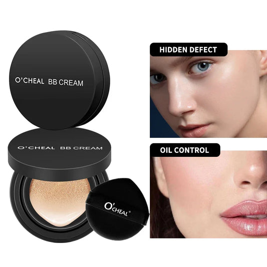 O'CHEAL BB Cream Air Cushion | Waterproof Full Coverage Foundation BB Cushion Compact Oasis Select