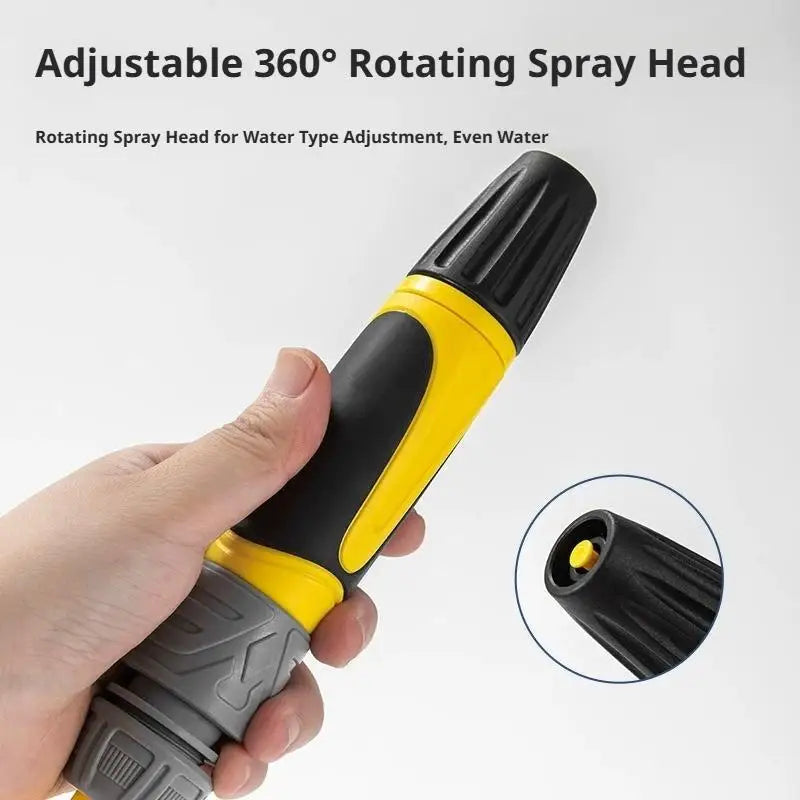 Adjustable High-Pressure Garden Hose Spray Gun Nozzle