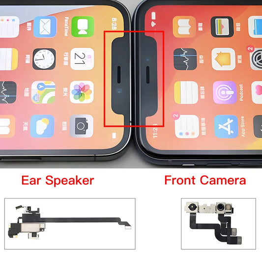 Ear Speaker & Front Camera Flex Cable – iPhone X to 12 Pro Max Phone Repair Part Oasis Select