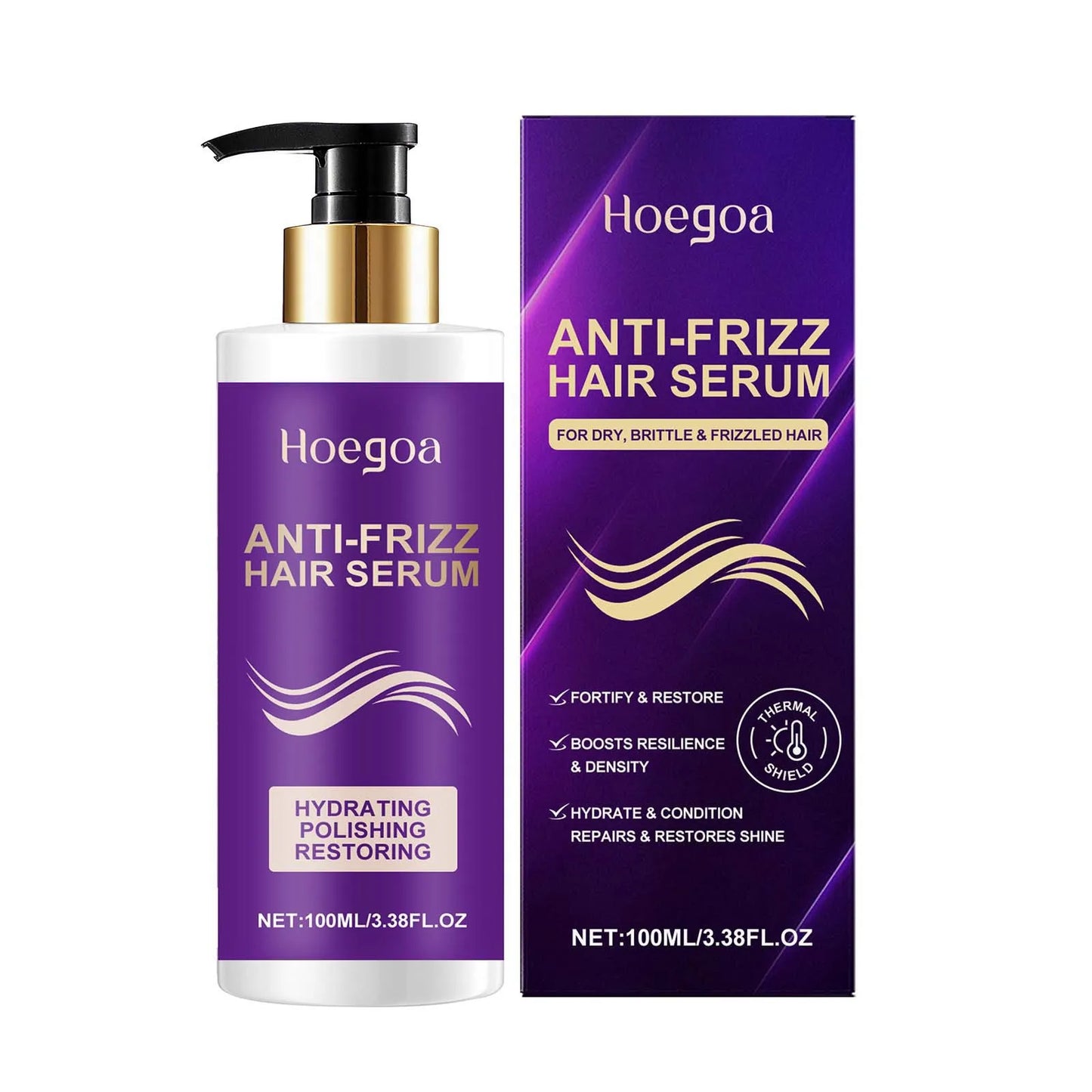 Hoegoa Hydrating Hair Serum – Deep Nourish & Frizz Control