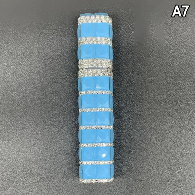 Rhinestones-Encrusted Fragrance Bottle Refillable Fragrance Atomizer For Travel Spray Bottle Cosmetic Container Empty Bottle Peaceful Pleasures Health and Wellness A7