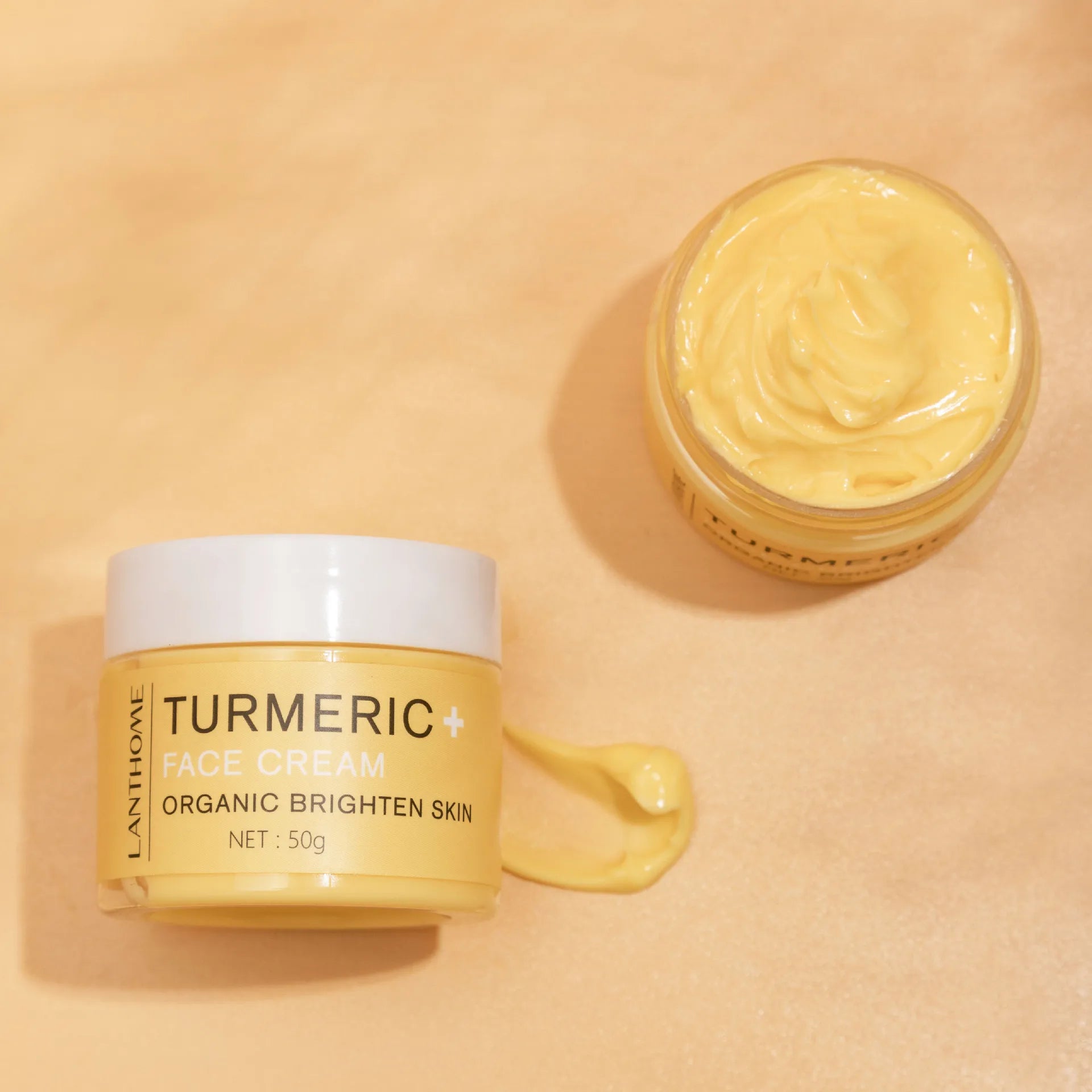 Turmeric Skin Care Set Shrink Pores Moisturizing Whitening Facial Oils Nourish Smooth Face Acne Brightening Cream For Age Spots Peaceful Pleasures Health and Wellness