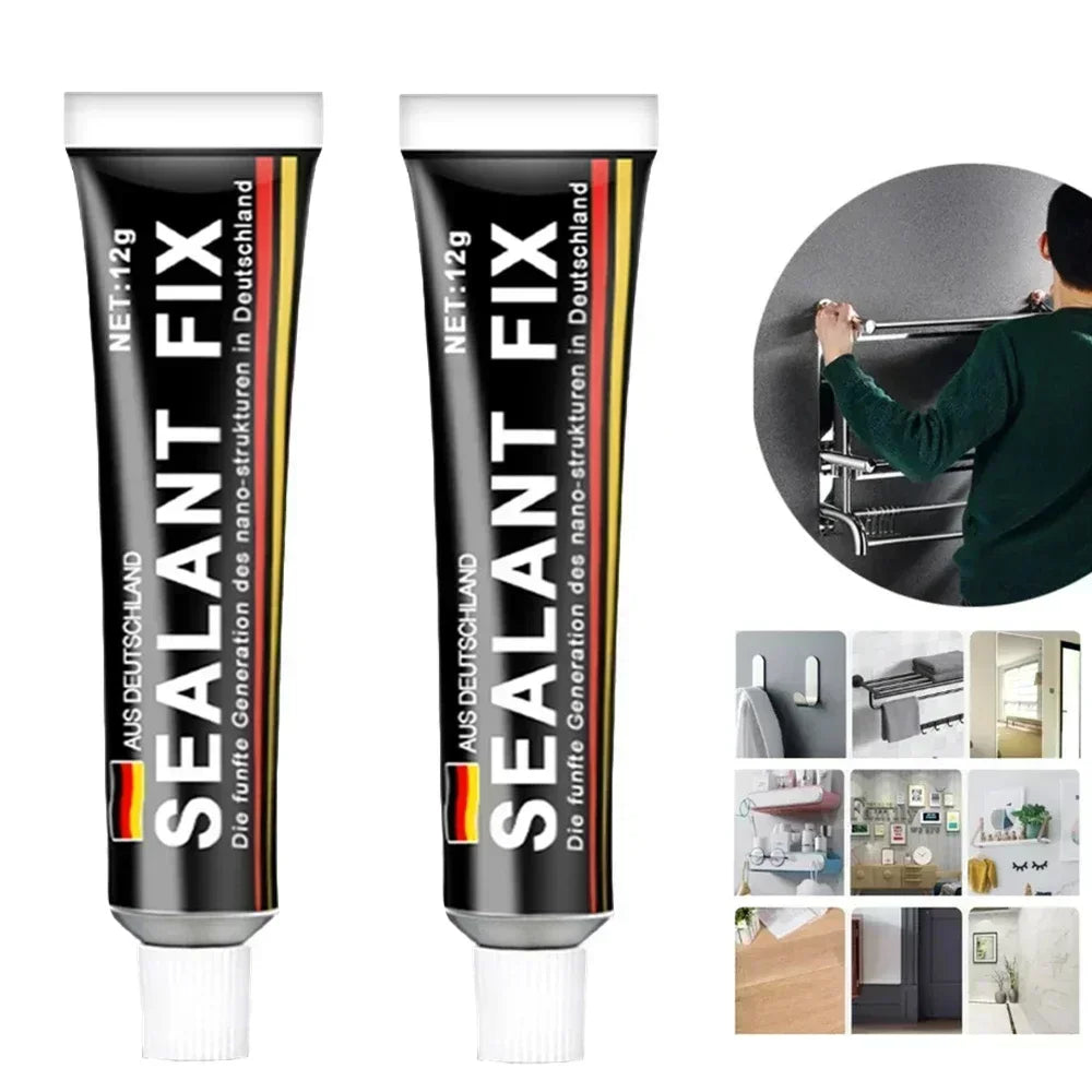 6ML Nail-Free Tasteless Waterproof White Glue Multi-Spec Strong Glass Glue Multifunctional Household Glue Peaceful Pleasures Health and Wellness