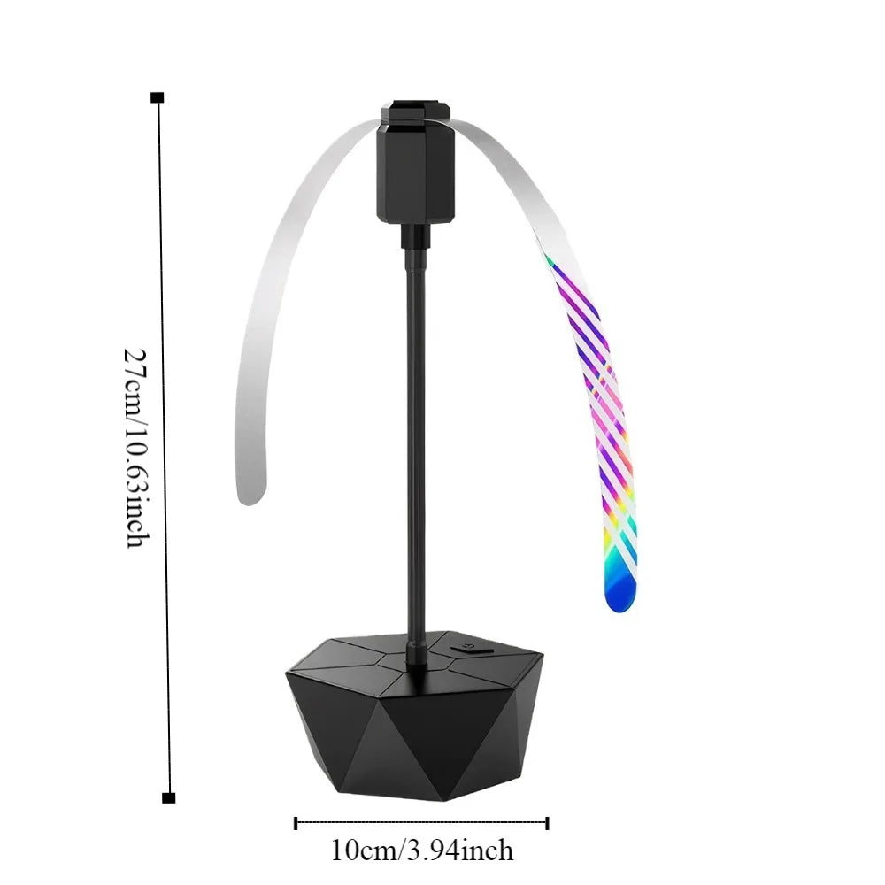 USB Rechargeable Fly Repellent Fan – Silent Food Protection