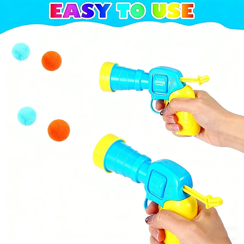 Mini Launcher Cat Toy – Interactive Plush Ball Shooting Game