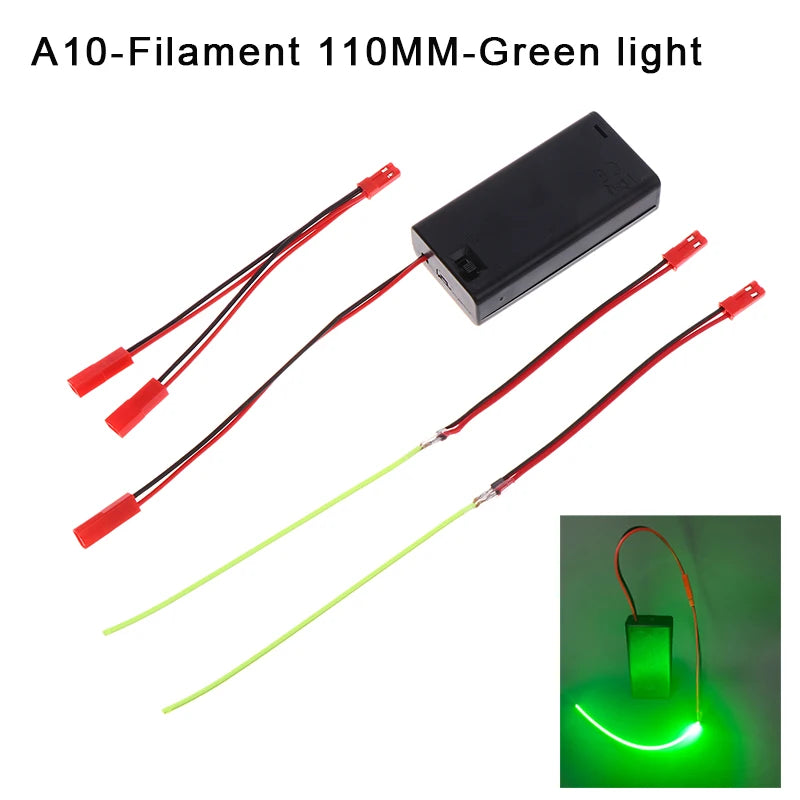DC3V LED COB Filament Flexible Lamp 3000K 6000K 110mm 190mm 300mm Bulb Parts LED Diode Decor With AA Batteries Box Peaceful Pleasures Health and Wellness A10