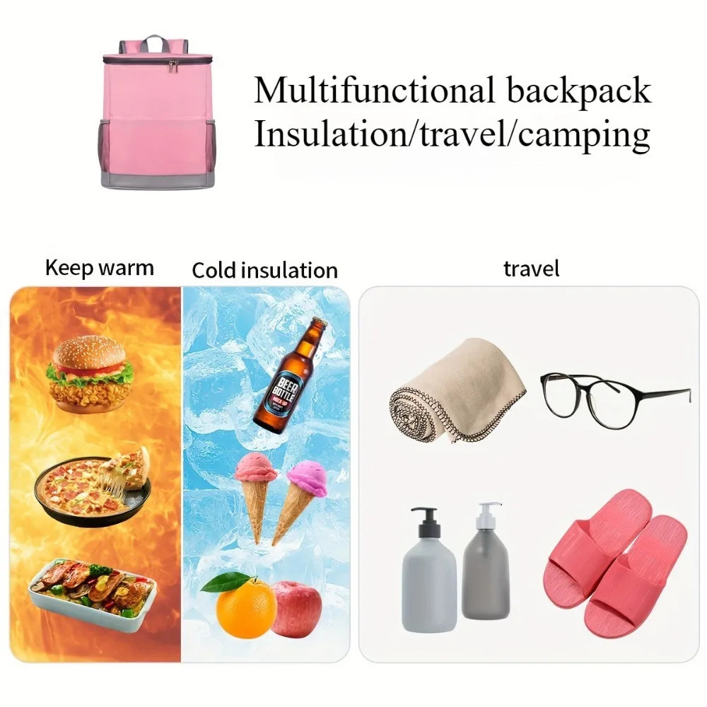 20-Can Insulated Cooler Backpack | Leak-Proof & Waterproof
