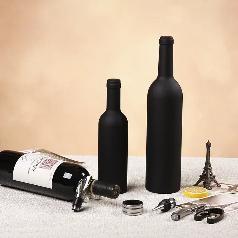 2025 Hot Creative Wine Set 3/5 Pieces Bottle Opener Gift Box High-End Set Tool Bottle Opener Wine for Wine Lovers Peaceful Pleasures Health and Wellness