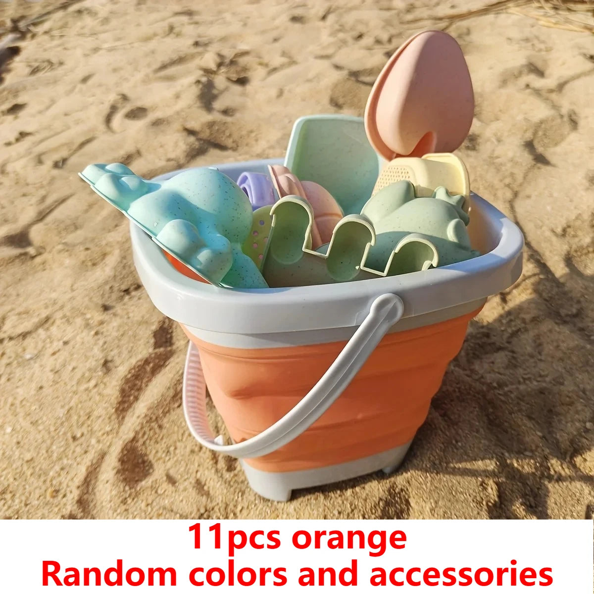 Kids Beach Sand Toys Set – Bucket, Shovel & Molds for Toddlers