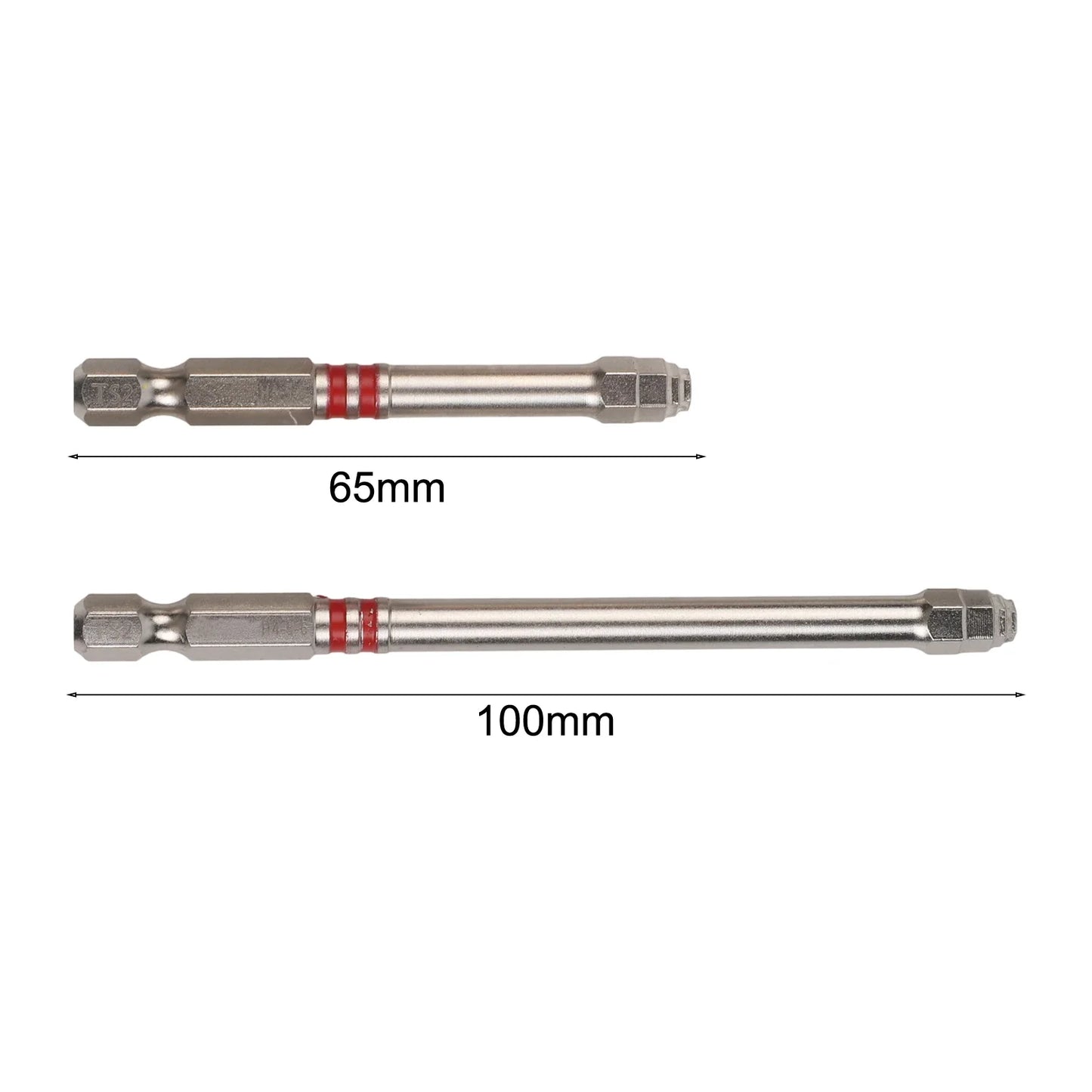6-Piece Hex Shank Screwdriver Bits Set | Pagoda Design, Multi-Size