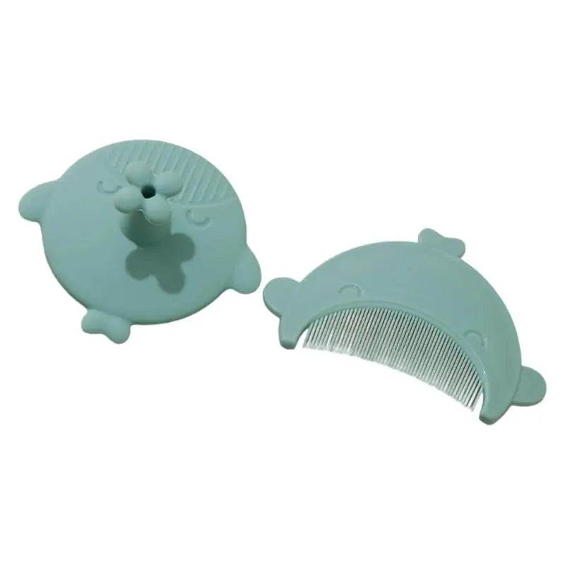 Silicone Baby Scalp Brush & Comb Set | Cradle Cap Care