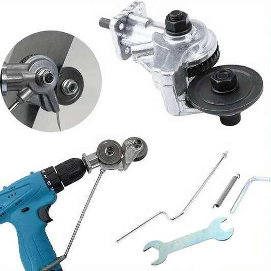 Electric Nibbler Drill Attachment – Metal Sheet Cutter Tool Peaceful Pleasures Health and Wellness