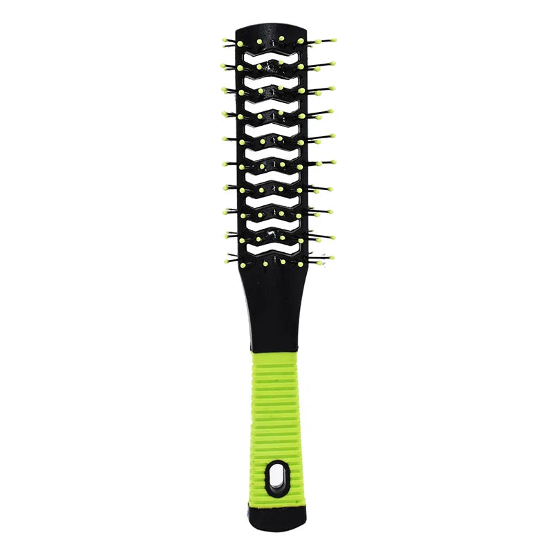 Double-Faced Anti-static Smooth Hair And Curly Hair Styling Comb For Home Use Hair Massage Comb Curly Hairdressing Styling Comb Peaceful Pleasures Health and Wellness Green