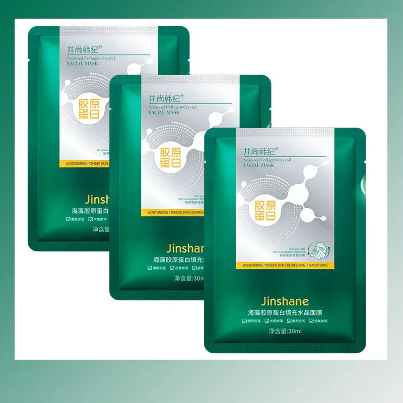 SADOER Seaweed Collagen Crystal Gel Face Mask – 5 x 30ml