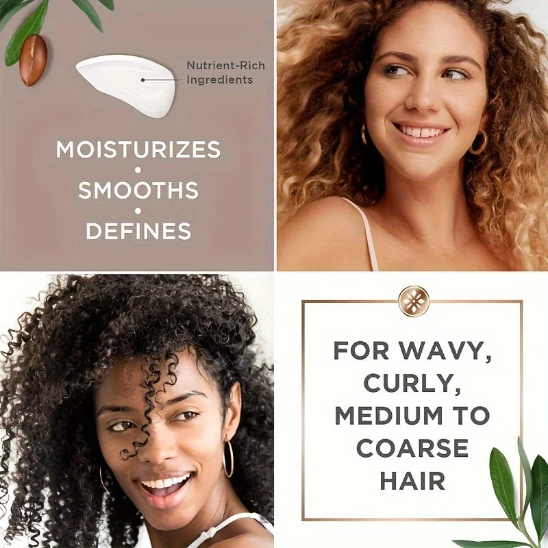 GZE Curl Defining Cream 2-Pack | Coconut, Sulfate-Free Curl Defining Cream Peaceful Pleasures Health and Wellness
