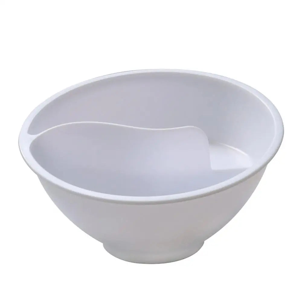 Practical Cereal Bowl with Dry Wet Separation Cereal Bowl One Person To Eat Breakfast Utensils Household Plates Separation Bowl Peaceful Pleasures Health and Wellness