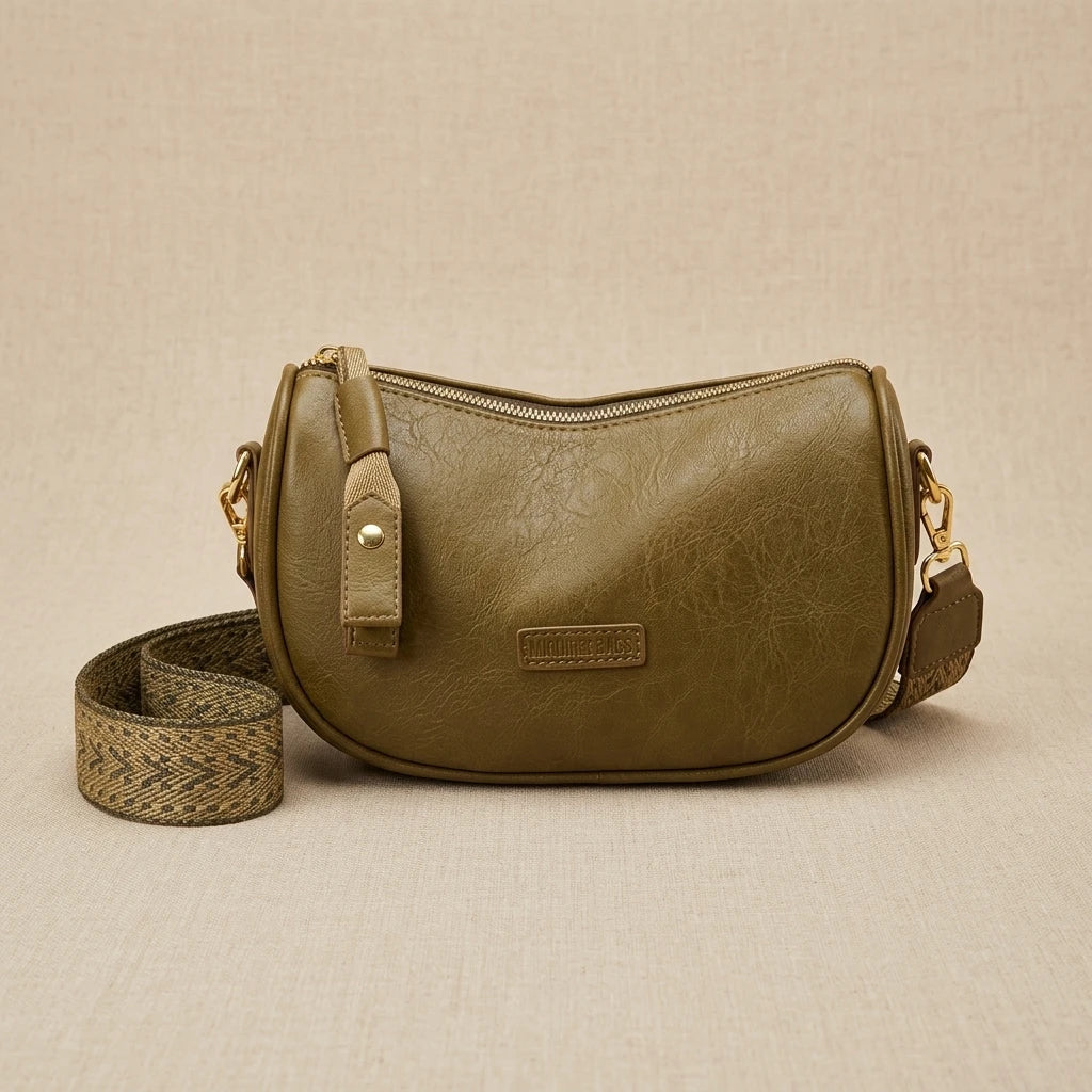 Women Bag Pillow Shape Shoulder Crossbody Handbag With Adjustable Strap Peaceful Pleasures Health and Wellness