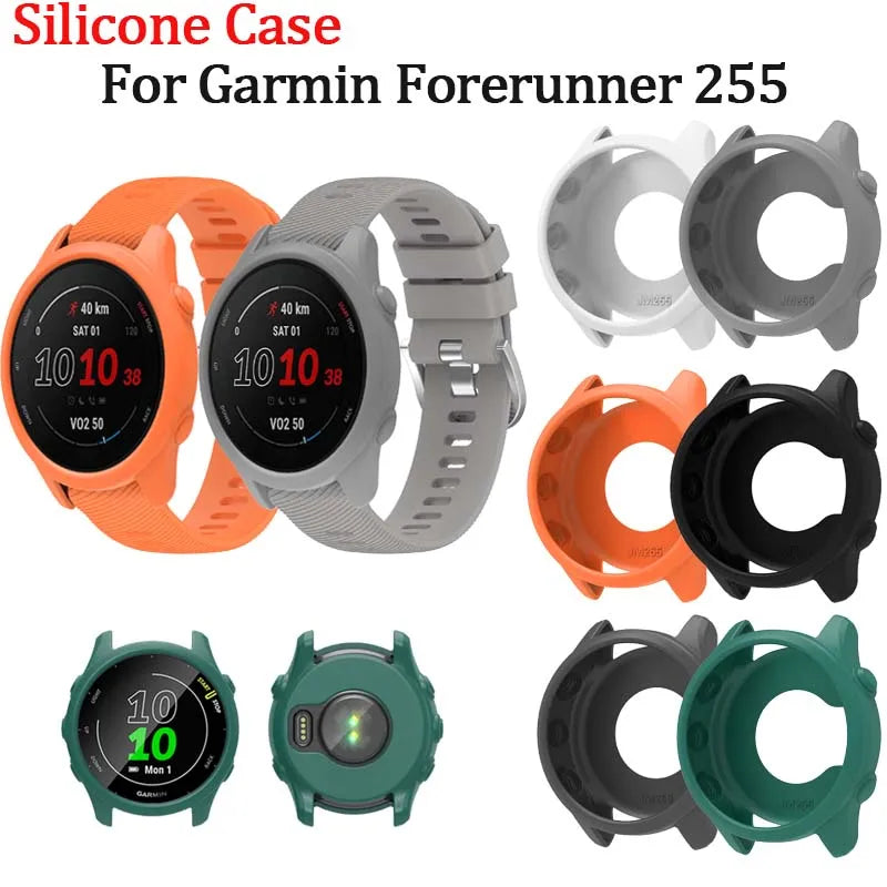 Silicone Case for Garmin Forerunner 255 & 265 | Bumper Cover Peaceful Pleasures Health and Wellness