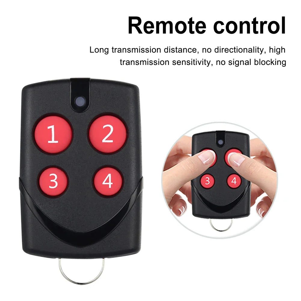 Universal Copy Remote Control 260–868MHz | 4-Channel RF Transmitter