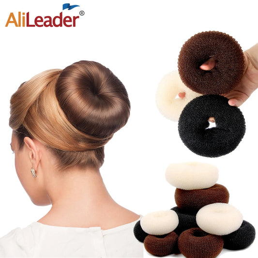 Professional Hair Bun Donut Women Elegance Donut Shape Hairstyle Bun Filler Hair For Girls Hair Accessories Peaceful Pleasures Health and Wellness