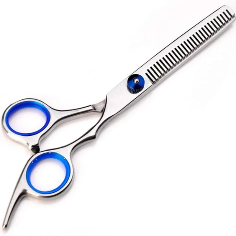 Entry Level Stainless Steel Scissors for Hair Thinning Clipper 6 inches Barber Shop Apprentice Hairdressing Haircut Trim Tools Peaceful Pleasures Health and Wellness A