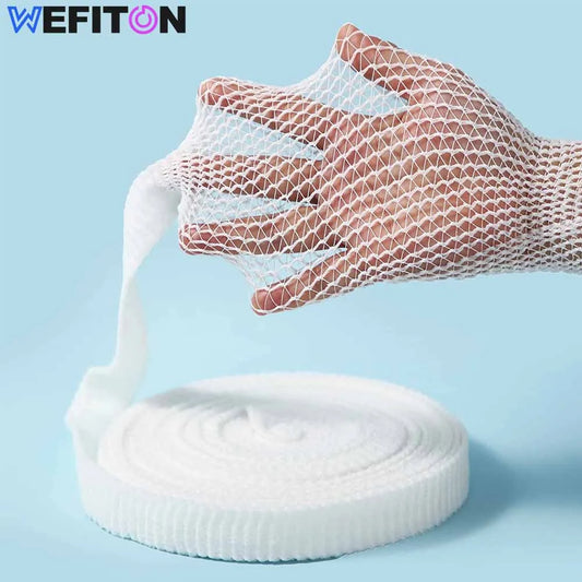 Elastic Net Tubular Bandage – Breathable Wound Dressing Retainer Medical Tubular Bandage Peaceful Pleasures Health and Wellness