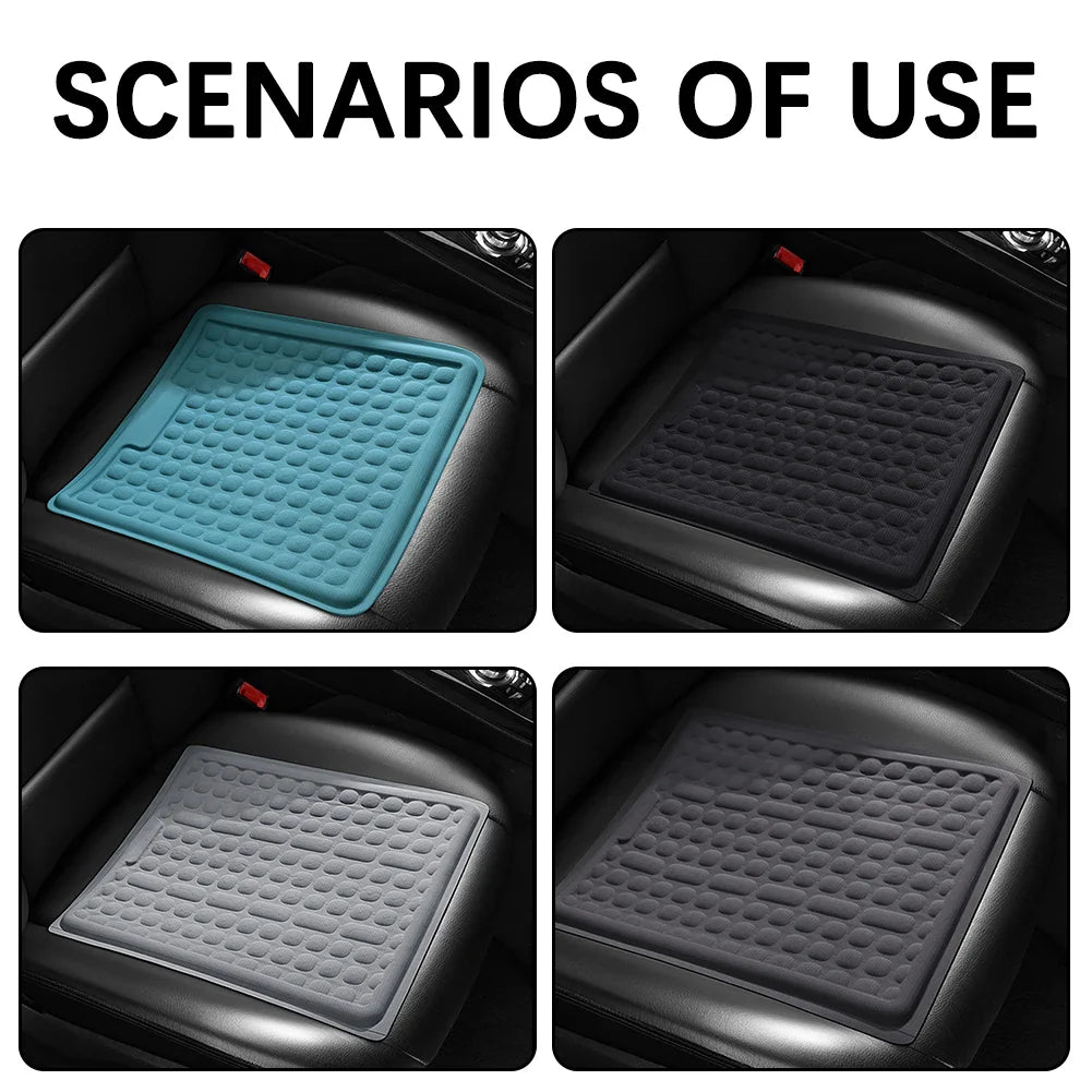 Gel Cooling Seat Cushion – Non-Slip for Car & Office Chair