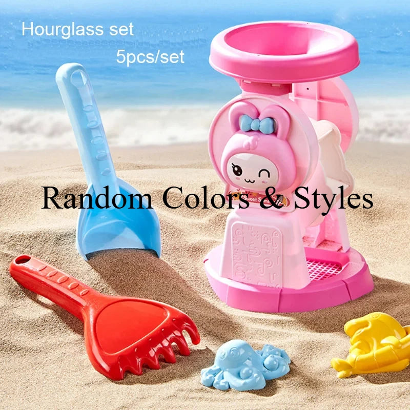 Kids Beach Sand Toys Set – Shovel, Rake & Animal Molds 30PC