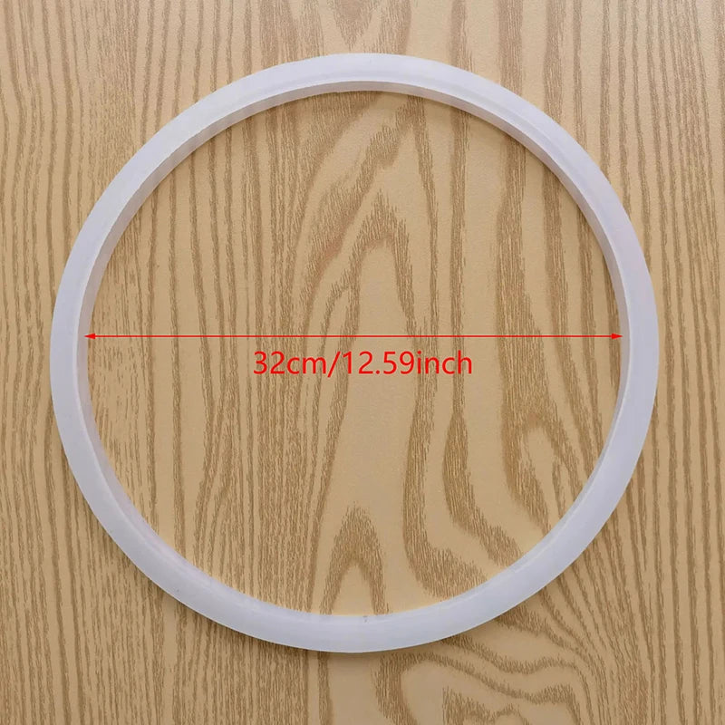 Silicone Pressure Cooker Sealing Ring | Multi-Size O-Ring Gasket Pressure Cooker Gasket Peaceful Pleasures Health and Wellness 32cm