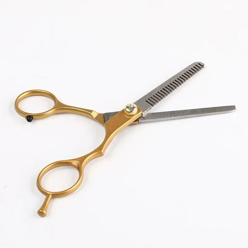 Stainless Steel Scissors for Hair Thinning and Cutting Clipper 6 Inches Hairdressing Products Haircut Trim Hairs Cutting Barber Peaceful Pleasures Health and Wellness