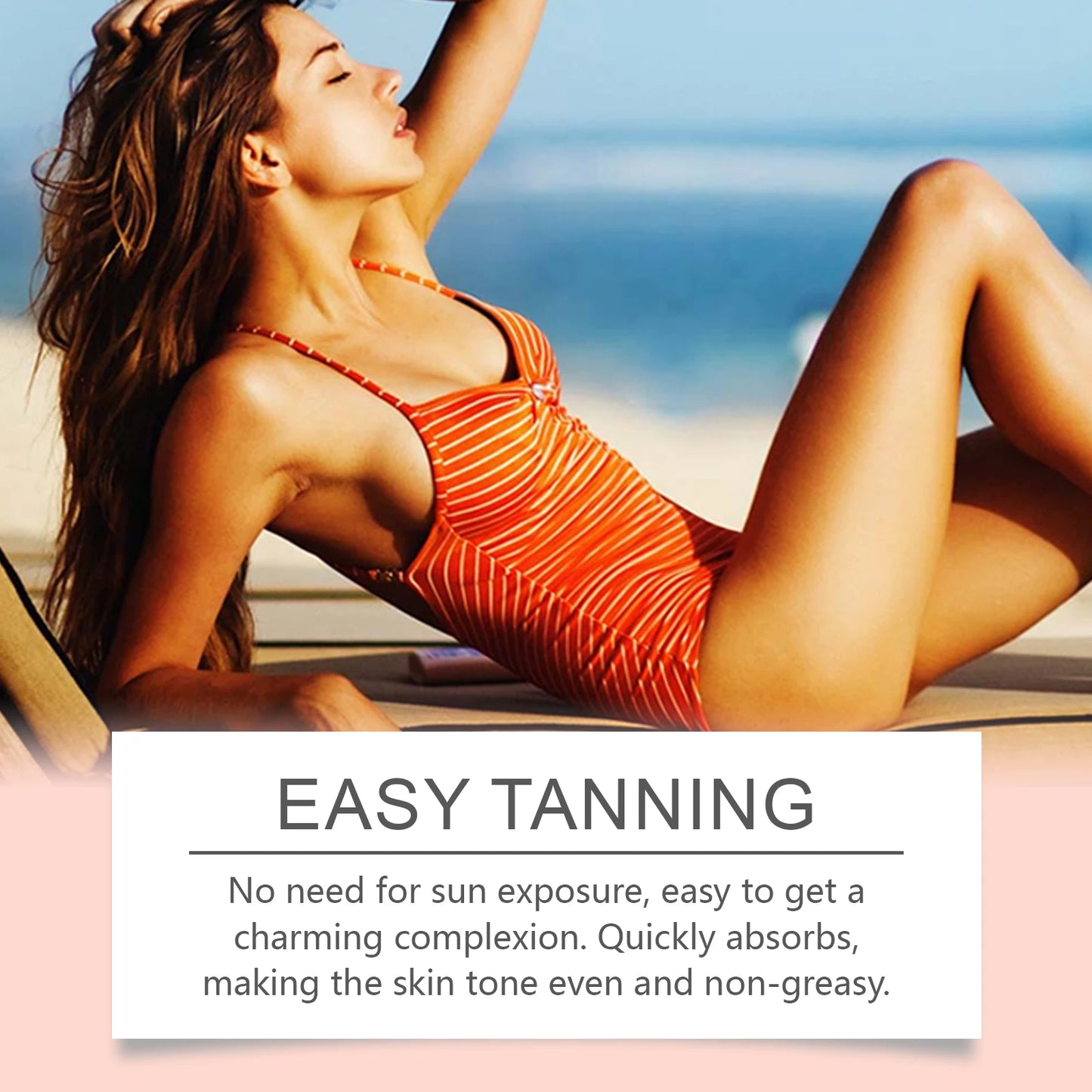 Herbal Sunless Self-Tanning Spray – Natural Bronzer Face & Body Peaceful Pleasures Health and Wellness