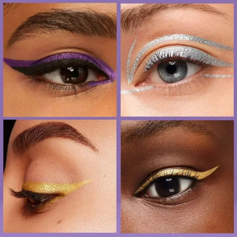 Handaiyan Glitter Shimmer Liquid Eyeliner Pen | Waterproof 24HR