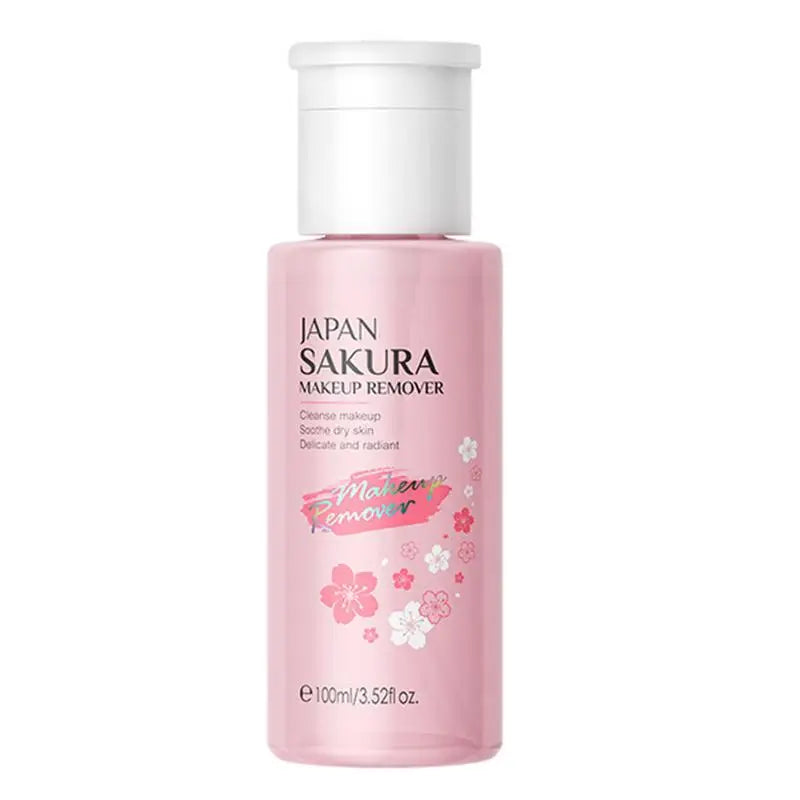 Sakura 3-in-1 Makeup Remover – Face, Eye & Lip Cleanser