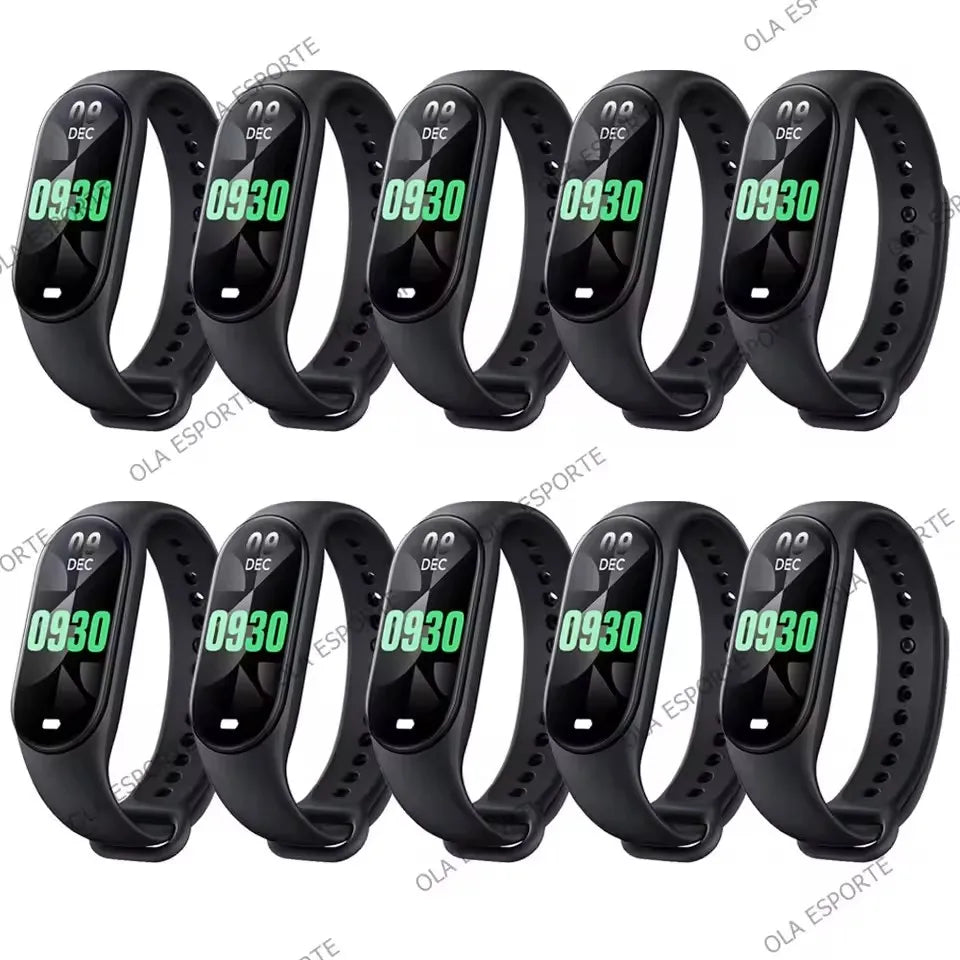 Sports Smart Watch Music Control Fitness Calorie Track Bracelet Phone Information Remind Steps Bluetooth Smart Watches M8 Band Peaceful Pleasures Health and Wellness 10Bk