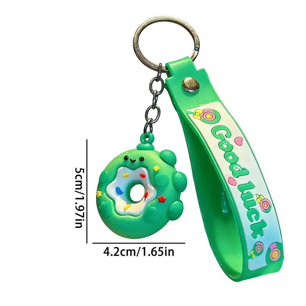 Cute Donut Animal Keychains – Bag Charms for Women & Teens
