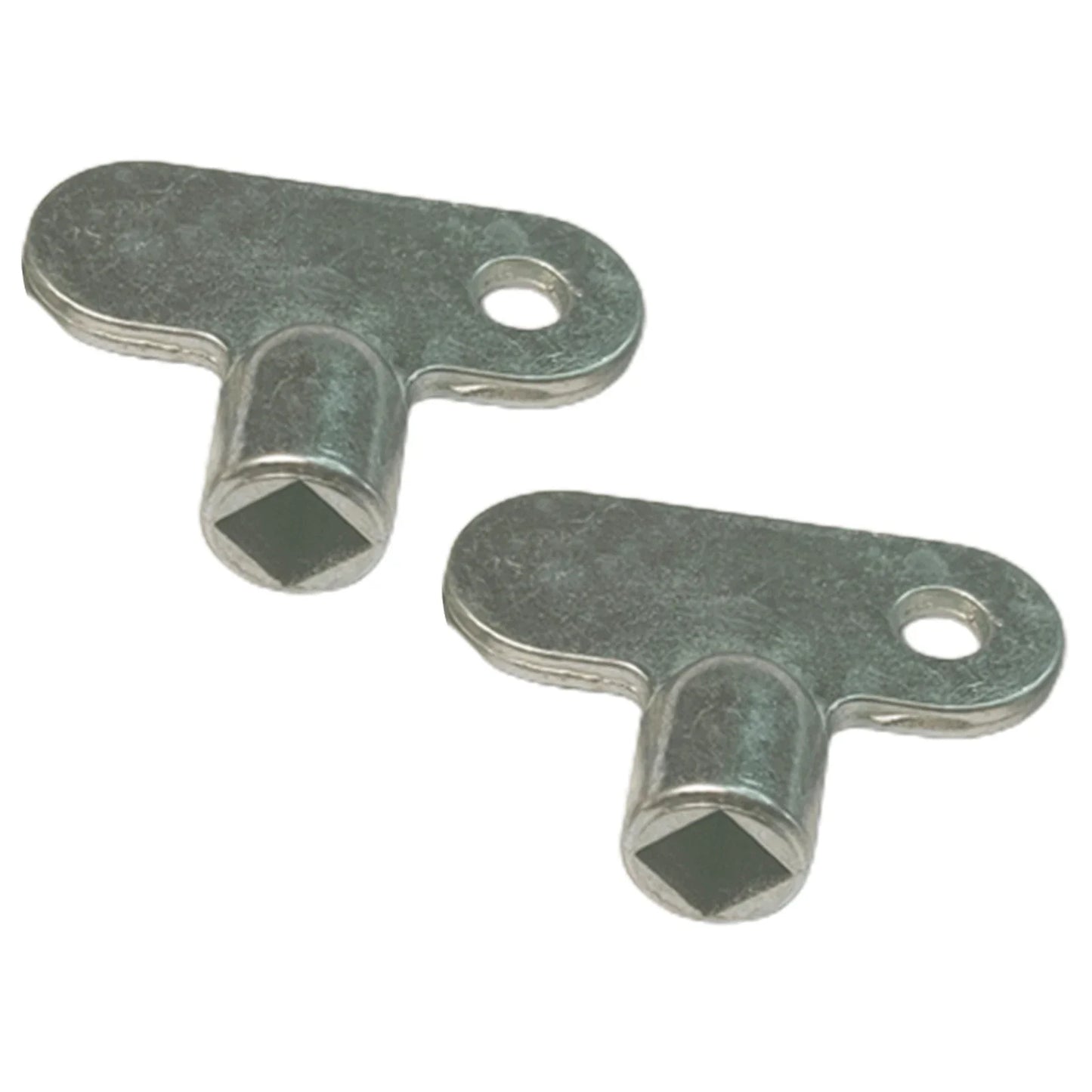 2-Pack Radiator Bleed Key – 5×5mm Zinc Alloy Valve Wrench