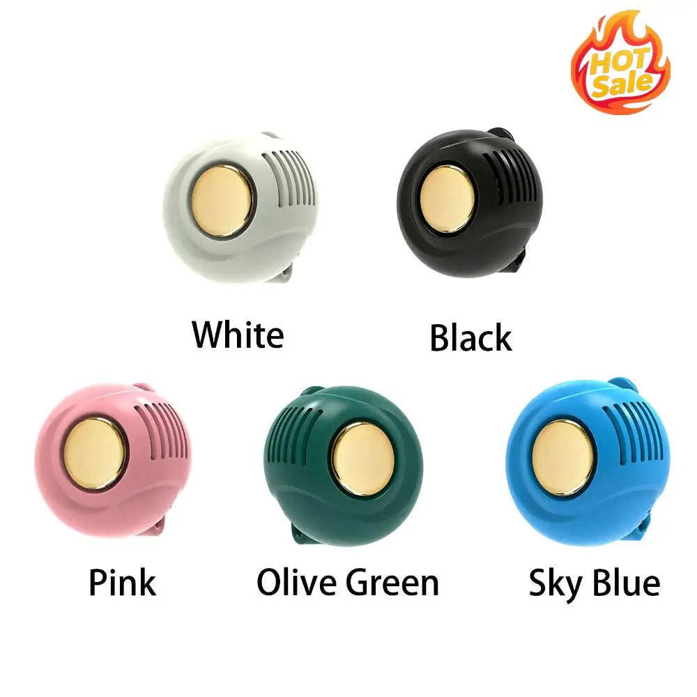 Portable Bladeless Waist Clip Fan – 3-Speed Silent & Rechargeable