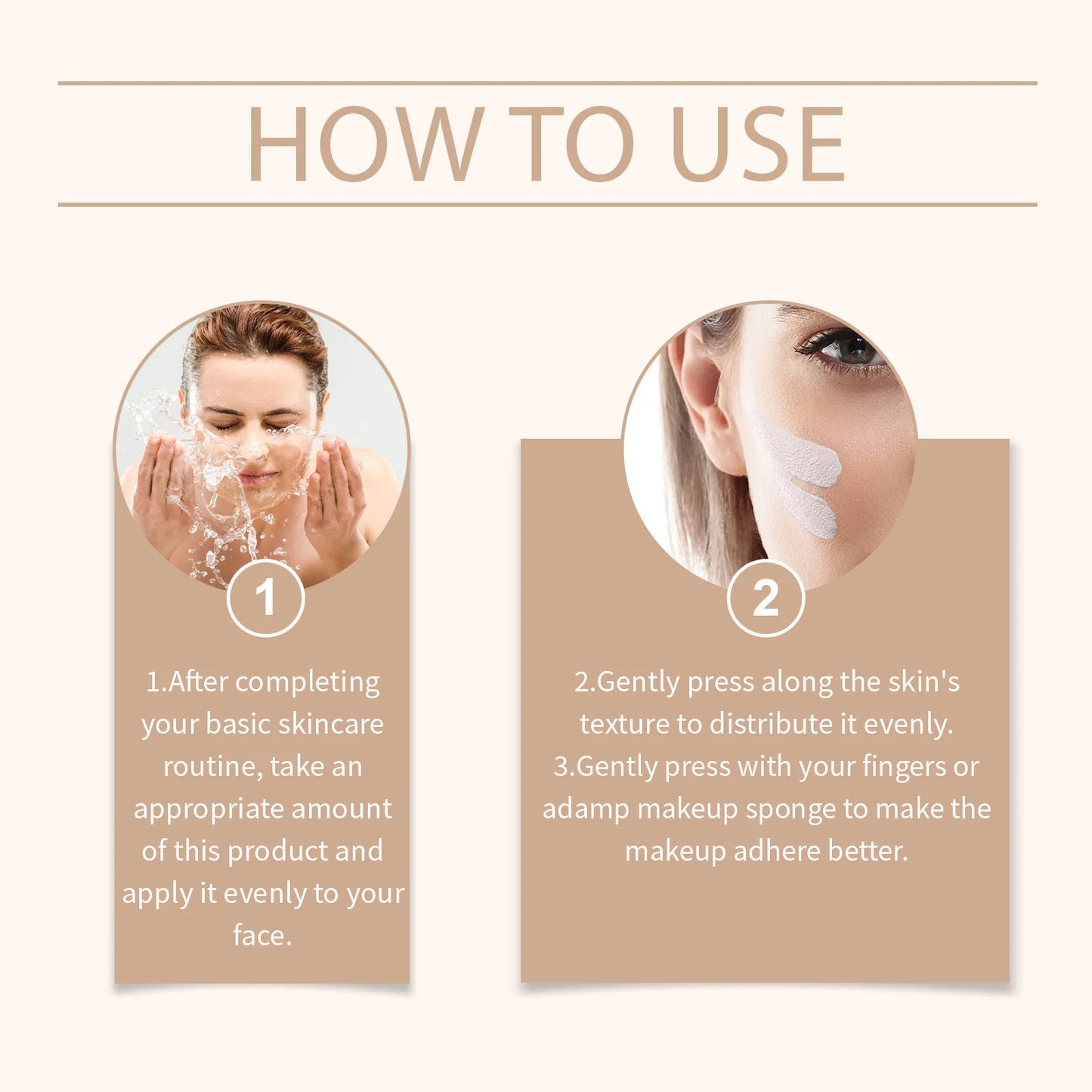 Color-Changing Foundation Concealer SPF | Full Coverage Makeup