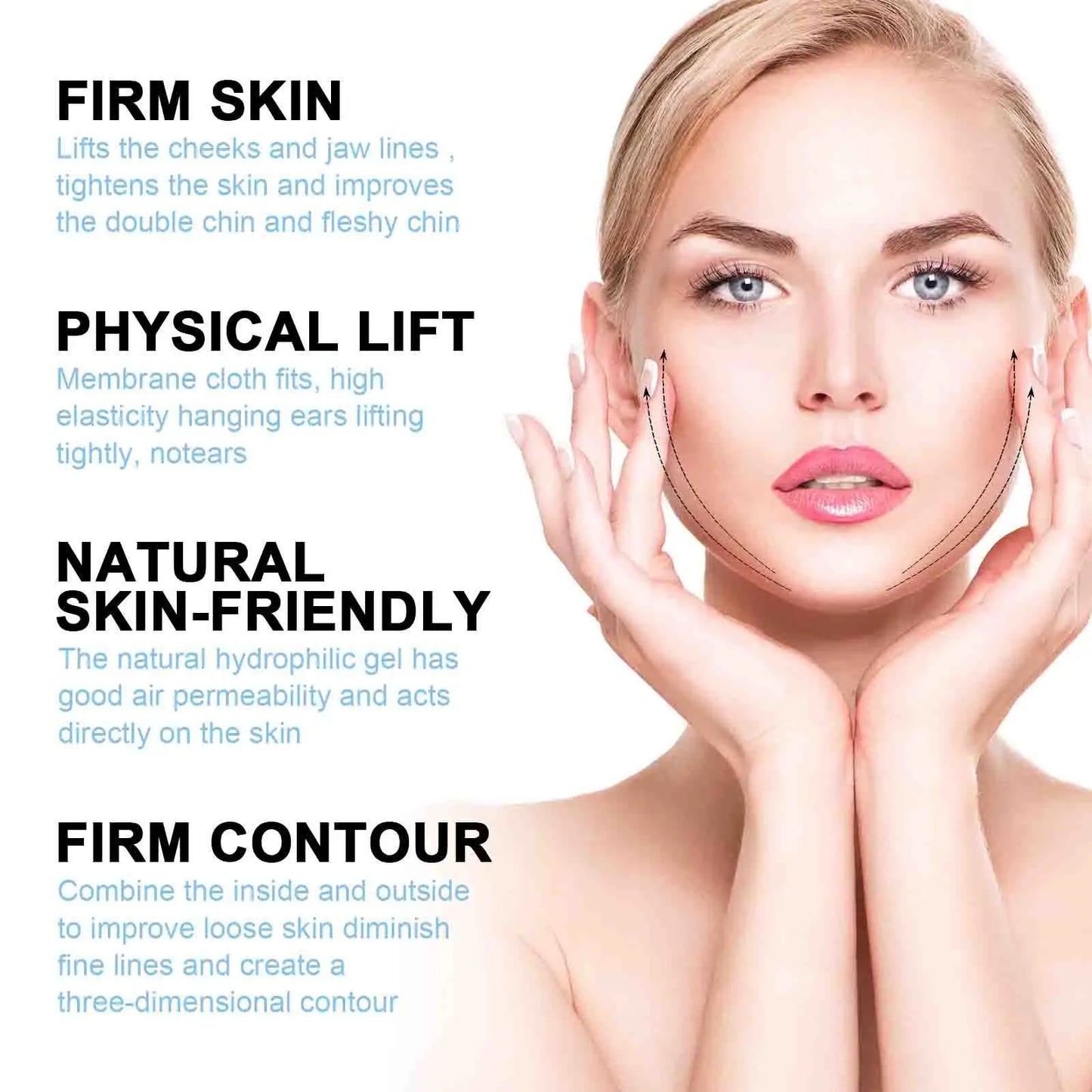 EELHOE Collagen & Hyaluronic Acid V-Shape Firming Face Mask