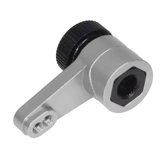 U13F Alloy Servo Arm for RC Crawlers | 25T Standard Car Part RC Servo Arm Peaceful Pleasures Health and Wellness Silver CN