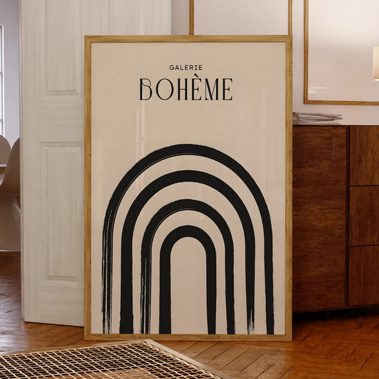 Modern Abstract Bohème Canvas Wall Art Print | Home Decor Canvas Wall Art Peaceful Pleasures Health and Wellness