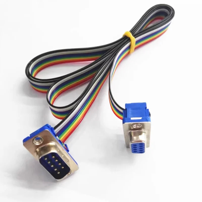 1pcs D-SUB DIDC 9 15 25 37Pin DB9 DB15 DB25 DB37 Male Female Cable D-SUD serial port connector adapter RS232 COM Extension Cable Peaceful Pleasures Health and Wellness