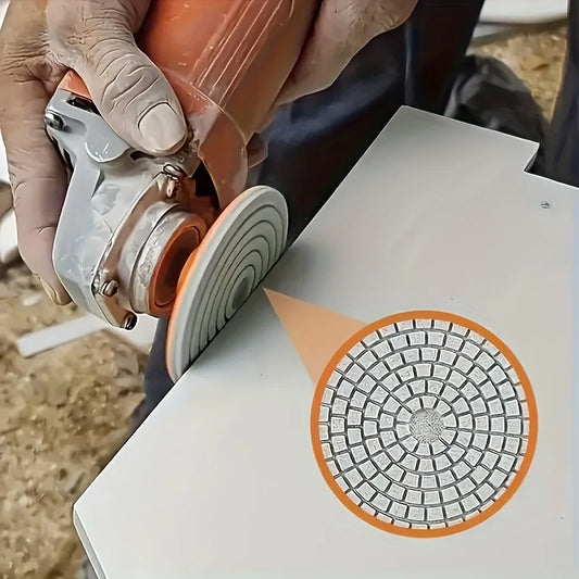 3-inch Polishing Pad Dry Wet Dual-use Grinding Disc Used Marble Peaceful Pleasures Health and Wellness